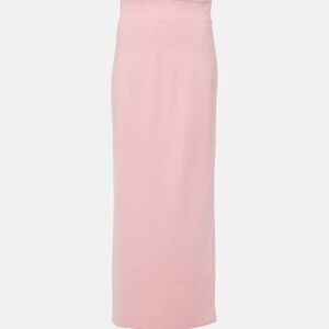 Staud Elegant Pink Maxi Skirt